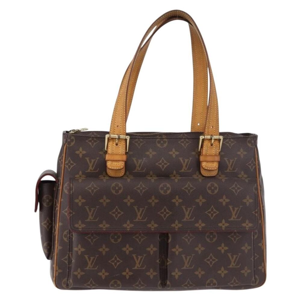 Louis Vuitton Monogram Multipli Cite Shoulder Bag Brown